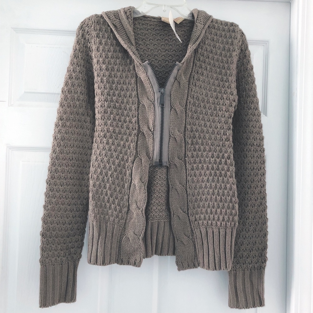 NWT BKE Zip-front Cardigan